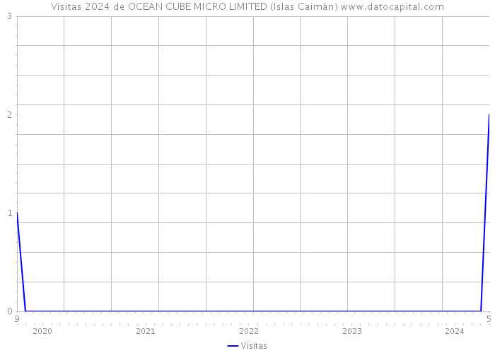 Visitas 2024 de OCEAN CUBE MICRO LIMITED (Islas Caimán) 