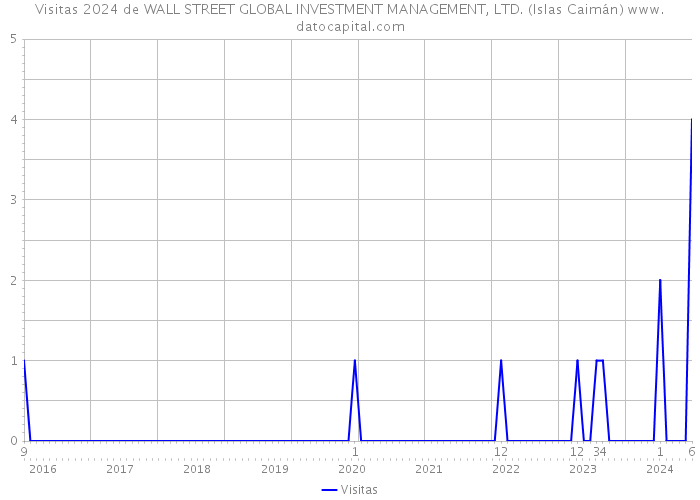 Visitas 2024 de WALL STREET GLOBAL INVESTMENT MANAGEMENT, LTD. (Islas Caimán) 