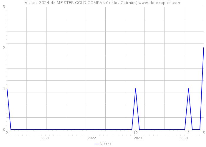 Visitas 2024 de MEISTER GOLD COMPANY (Islas Caimán) 