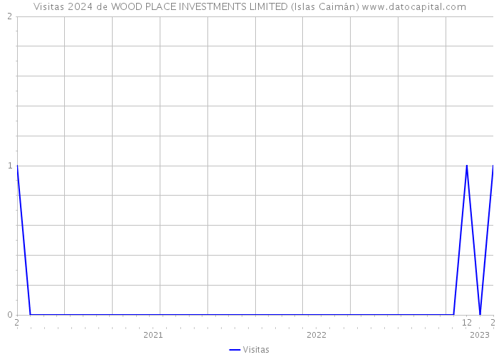 Visitas 2024 de WOOD PLACE INVESTMENTS LIMITED (Islas Caimán) 