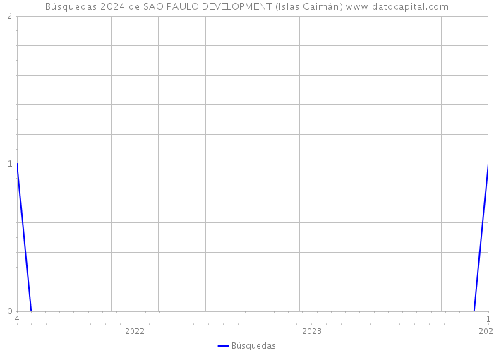 Búsquedas 2024 de SAO PAULO DEVELOPMENT (Islas Caimán) 