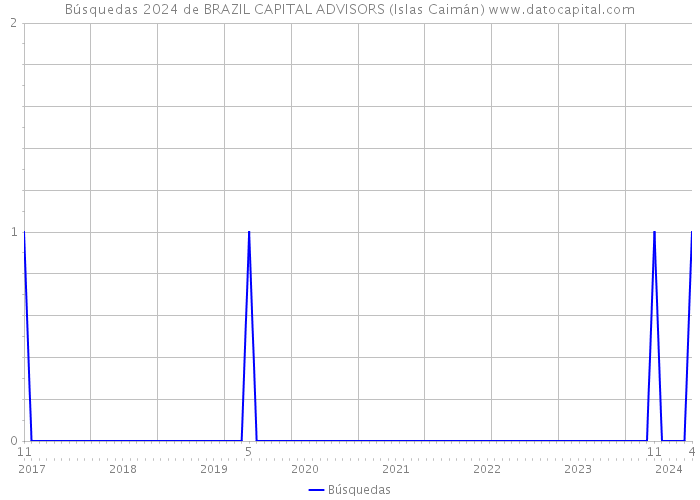 Búsquedas 2024 de BRAZIL CAPITAL ADVISORS (Islas Caimán) 