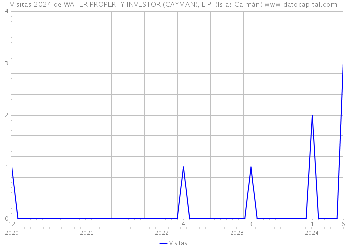 Visitas 2024 de WATER PROPERTY INVESTOR (CAYMAN), L.P. (Islas Caimán) 