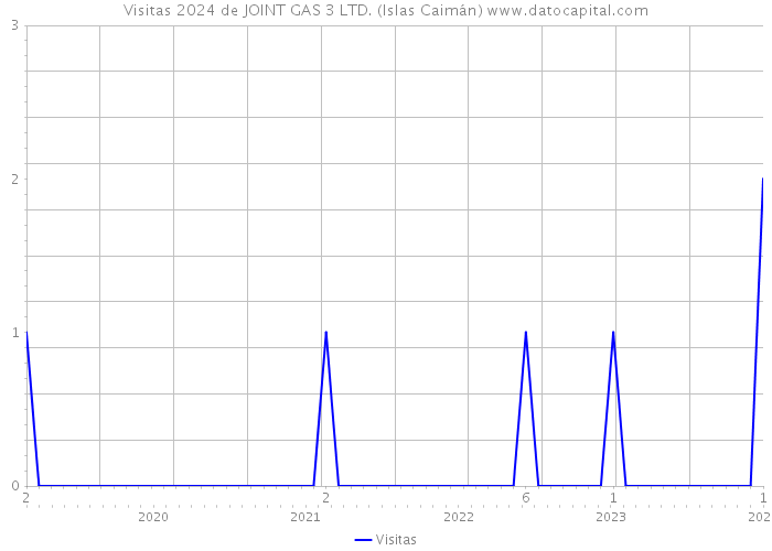 Visitas 2024 de JOINT GAS 3 LTD. (Islas Caimán) 