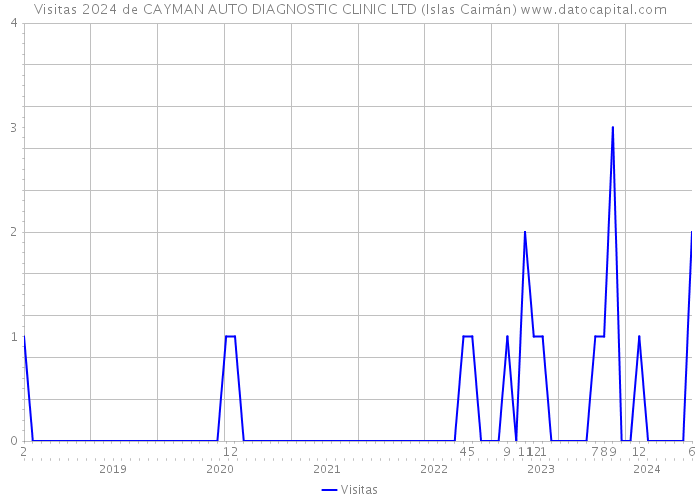 Visitas 2024 de CAYMAN AUTO DIAGNOSTIC CLINIC LTD (Islas Caimán) 