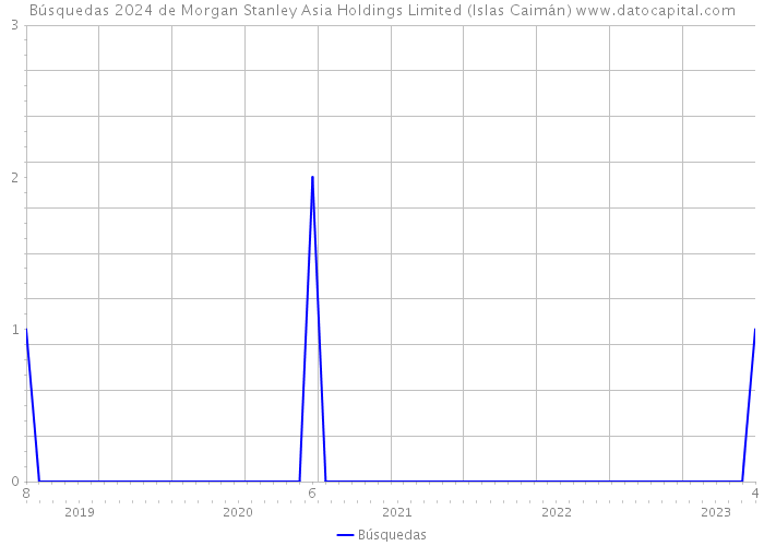 Búsquedas 2024 de Morgan Stanley Asia Holdings Limited (Islas Caimán) 