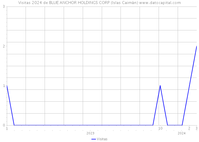 Visitas 2024 de BLUE ANCHOR HOLDINGS CORP (Islas Caimán) 