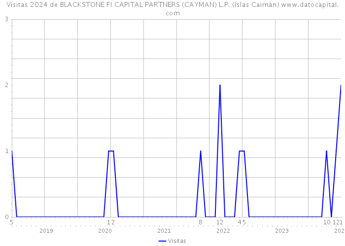 Visitas 2024 de BLACKSTONE FI CAPITAL PARTNERS (CAYMAN) L.P. (Islas Caimán) 