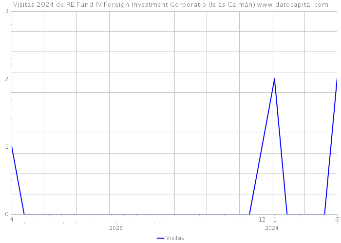 Visitas 2024 de RE Fund IV Foreign Investment Corporatio (Islas Caimán) 