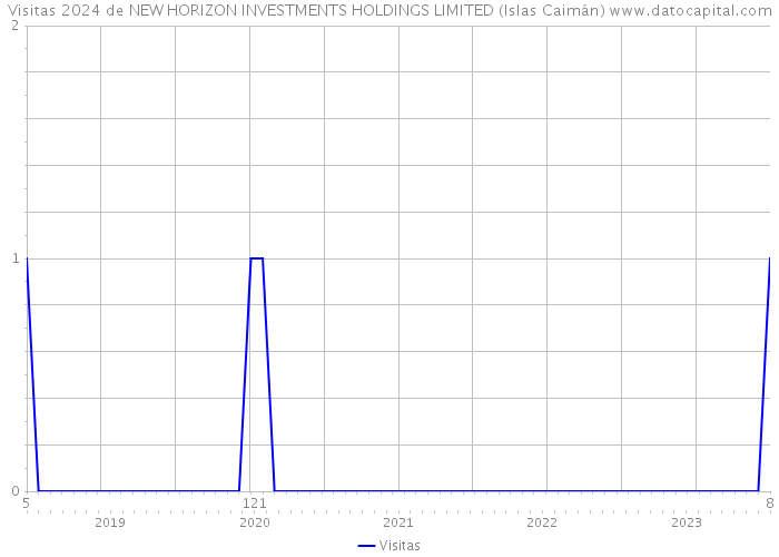 Visitas 2024 de NEW HORIZON INVESTMENTS HOLDINGS LIMITED (Islas Caimán) 