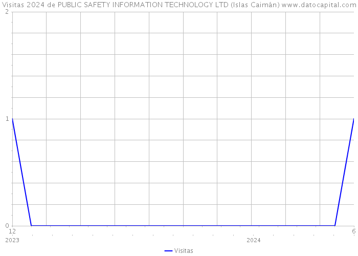 Visitas 2024 de PUBLIC SAFETY INFORMATION TECHNOLOGY LTD (Islas Caimán) 