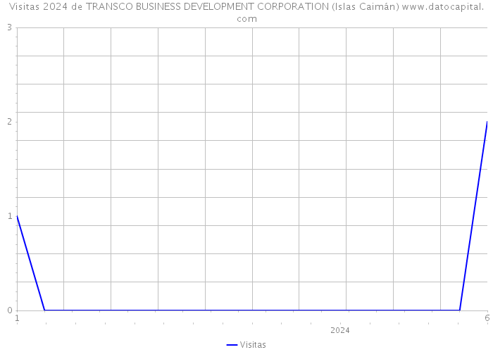 Visitas 2024 de TRANSCO BUSINESS DEVELOPMENT CORPORATION (Islas Caimán) 