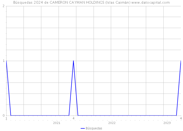Búsquedas 2024 de CAMERON CAYMAN HOLDINGS (Islas Caimán) 