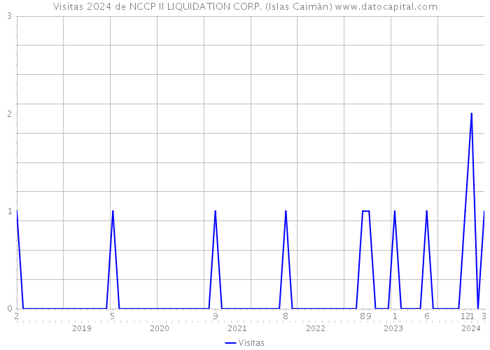 Visitas 2024 de NCCP II LIQUIDATION CORP. (Islas Caimán) 