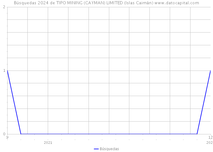 Búsquedas 2024 de TIPO MINING (CAYMAN) LIMITED (Islas Caimán) 