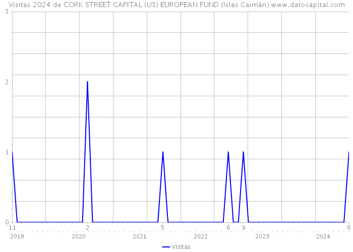 Visitas 2024 de CORK STREET CAPITAL (US) EUROPEAN FUND (Islas Caimán) 