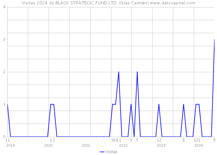 Visitas 2024 de BLACK STRATEGIC FUND LTD. (Islas Caimán) 