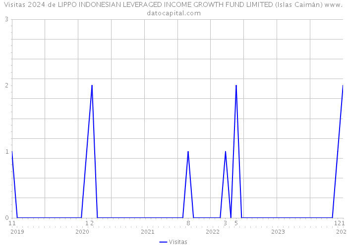 Visitas 2024 de LIPPO INDONESIAN LEVERAGED INCOME GROWTH FUND LIMITED (Islas Caimán) 