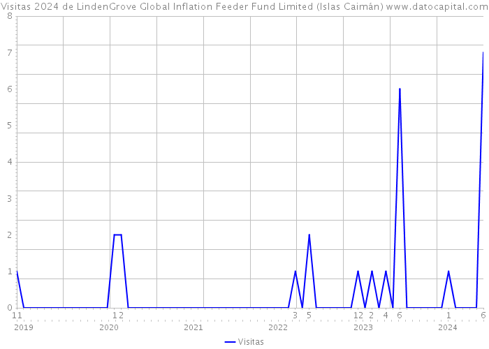 Visitas 2024 de LindenGrove Global Inflation Feeder Fund Limited (Islas Caimán) 