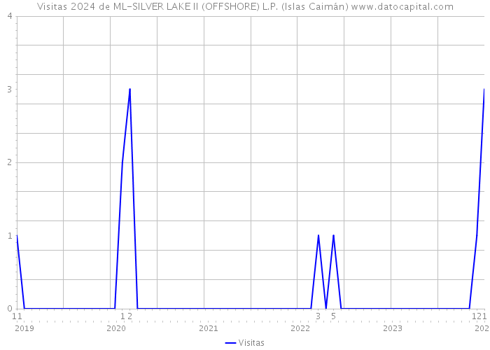 Visitas 2024 de ML-SILVER LAKE II (OFFSHORE) L.P. (Islas Caimán) 