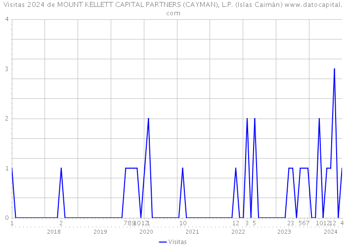 Visitas 2024 de MOUNT KELLETT CAPITAL PARTNERS (CAYMAN), L.P. (Islas Caimán) 