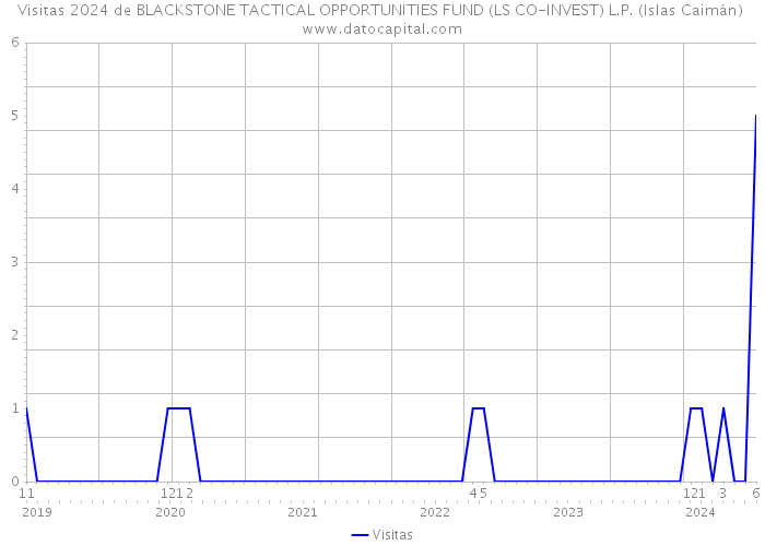 Visitas 2024 de BLACKSTONE TACTICAL OPPORTUNITIES FUND (LS CO-INVEST) L.P. (Islas Caimán) 
