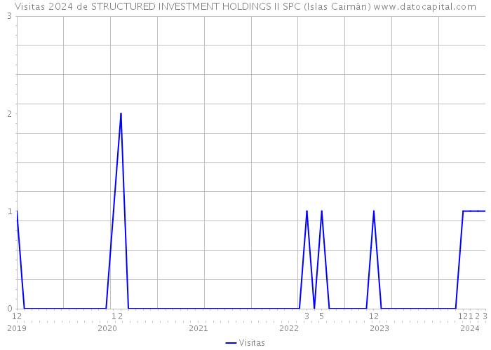 Visitas 2024 de STRUCTURED INVESTMENT HOLDINGS II SPC (Islas Caimán) 