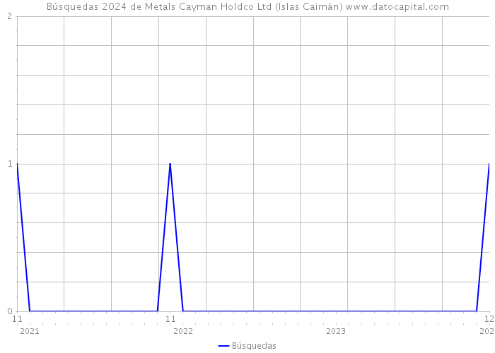 Búsquedas 2024 de Metals Cayman Holdco Ltd (Islas Caimán) 