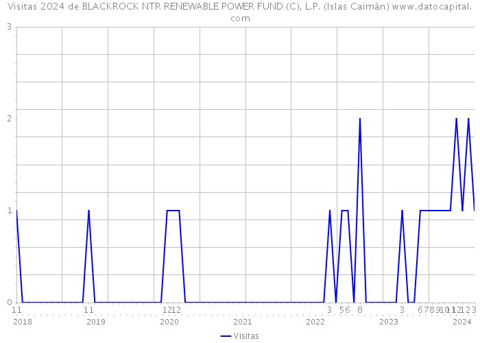Visitas 2024 de BLACKROCK NTR RENEWABLE POWER FUND (C), L.P. (Islas Caimán) 
