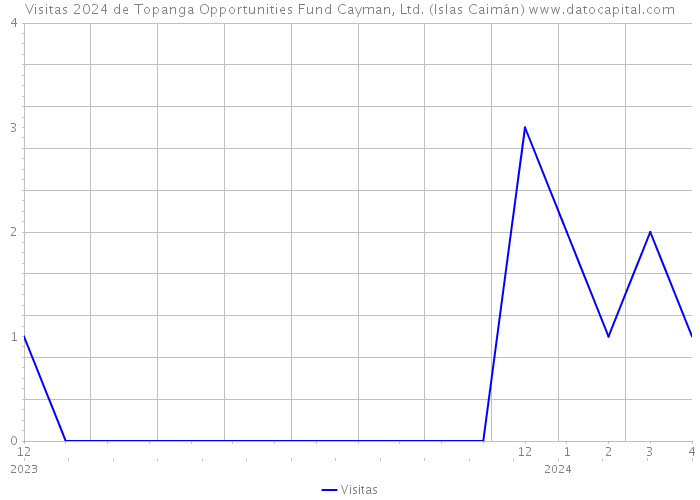 Visitas 2024 de Topanga Opportunities Fund Cayman, Ltd. (Islas Caimán) 