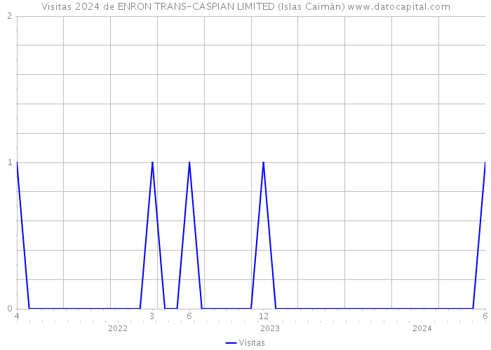 Visitas 2024 de ENRON TRANS-CASPIAN LIMITED (Islas Caimán) 
