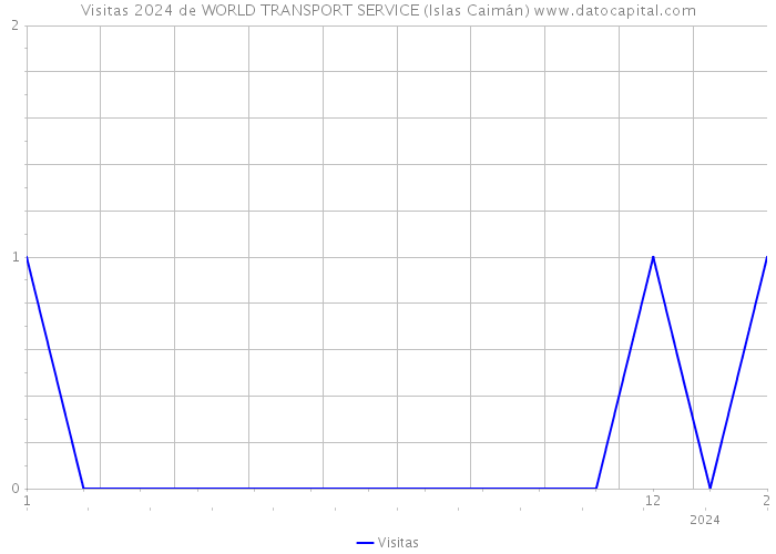 Visitas 2024 de WORLD TRANSPORT SERVICE (Islas Caimán) 