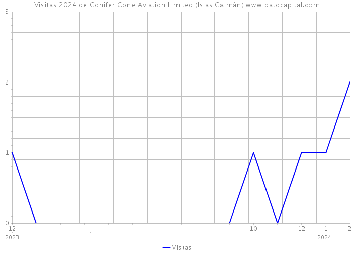 Visitas 2024 de Conifer Cone Aviation Limited (Islas Caimán) 