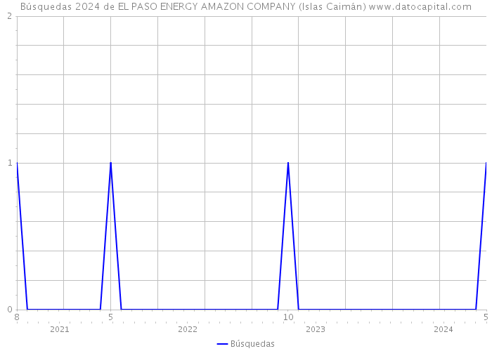 Búsquedas 2024 de EL PASO ENERGY AMAZON COMPANY (Islas Caimán) 