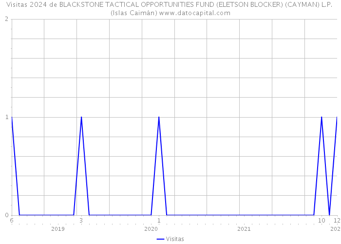 Visitas 2024 de BLACKSTONE TACTICAL OPPORTUNITIES FUND (ELETSON BLOCKER) (CAYMAN) L.P. (Islas Caimán) 