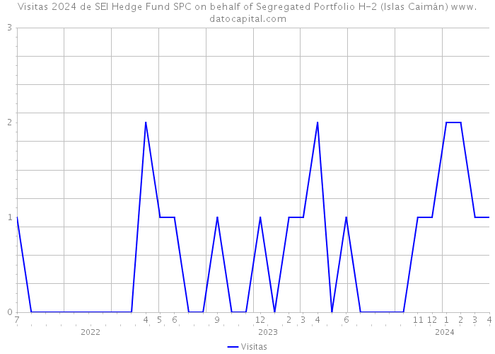 Visitas 2024 de SEI Hedge Fund SPC on behalf of Segregated Portfolio H-2 (Islas Caimán) 
