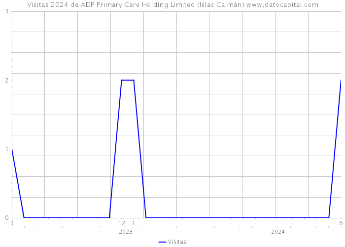 Visitas 2024 de ADP Primary Care Holding Limited (Islas Caimán) 
