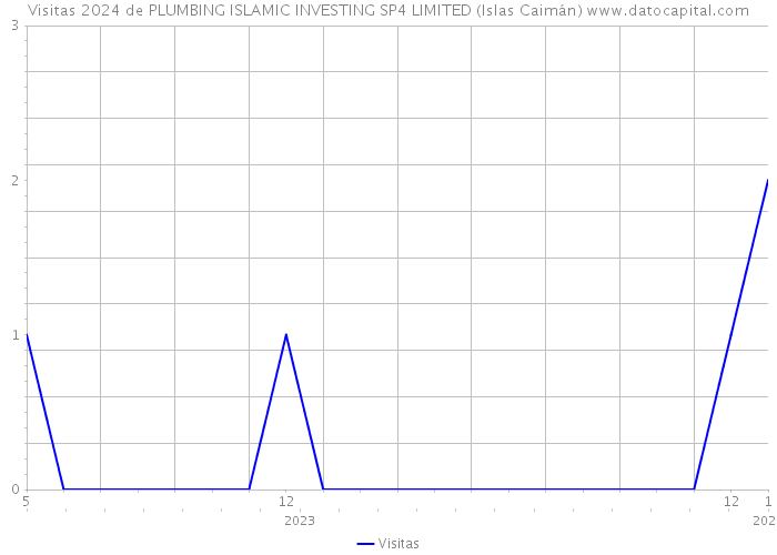 Visitas 2024 de PLUMBING ISLAMIC INVESTING SP4 LIMITED (Islas Caimán) 