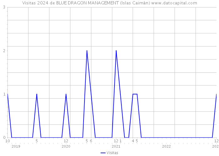 Visitas 2024 de BLUE DRAGON MANAGEMENT (Islas Caimán) 