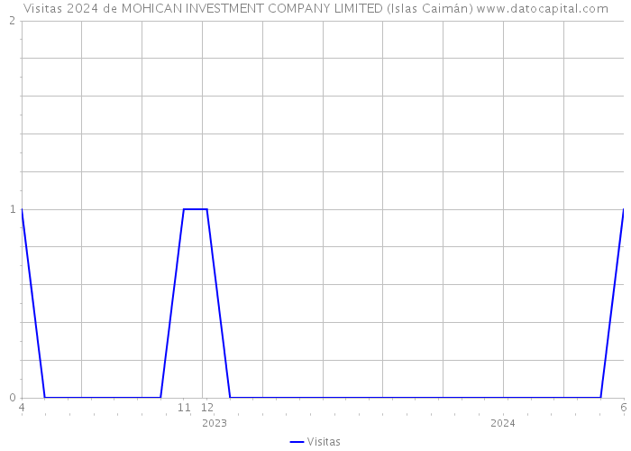 Visitas 2024 de MOHICAN INVESTMENT COMPANY LIMITED (Islas Caimán) 