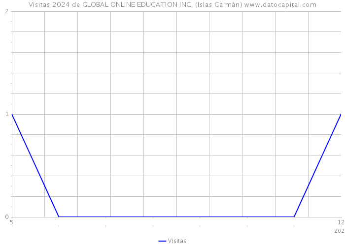 Visitas 2024 de GLOBAL ONLINE EDUCATION INC. (Islas Caimán) 