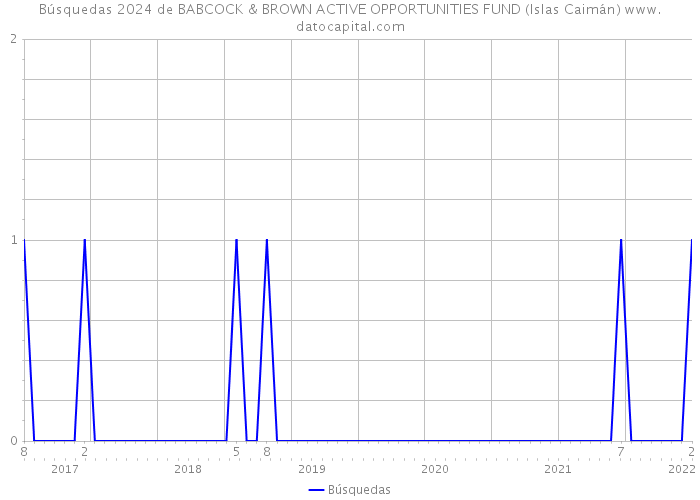 Búsquedas 2024 de BABCOCK & BROWN ACTIVE OPPORTUNITIES FUND (Islas Caimán) 