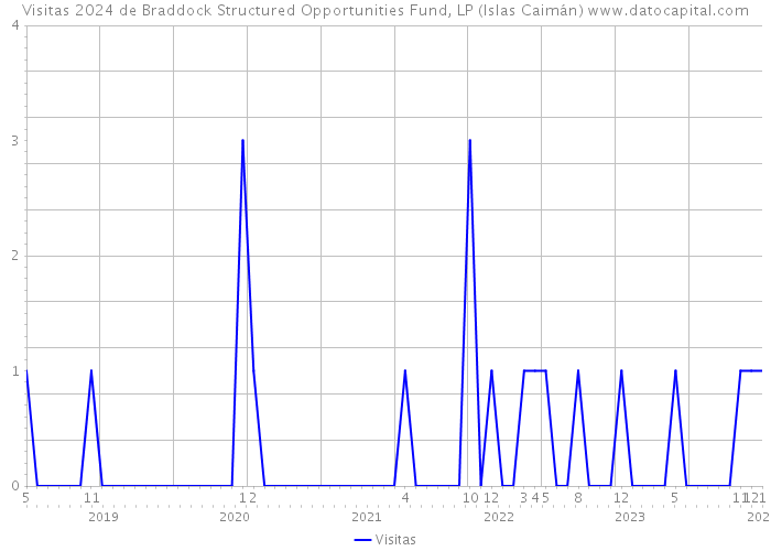 Visitas 2024 de Braddock Structured Opportunities Fund, LP (Islas Caimán) 