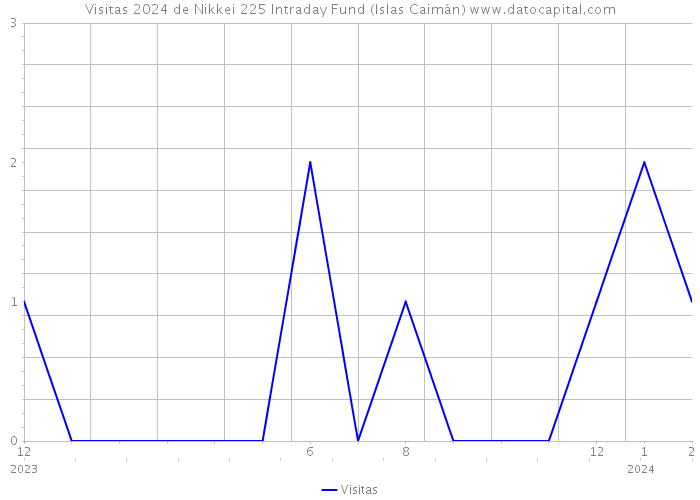 Visitas 2024 de Nikkei 225 Intraday Fund (Islas Caimán) 