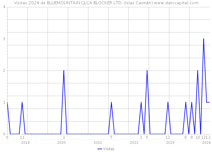 Visitas 2024 de BLUEMOUNTAIN GLCA BLOCKER LTD. (Islas Caimán) 