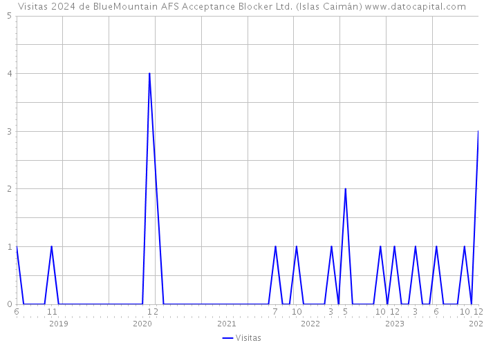 Visitas 2024 de BlueMountain AFS Acceptance Blocker Ltd. (Islas Caimán) 