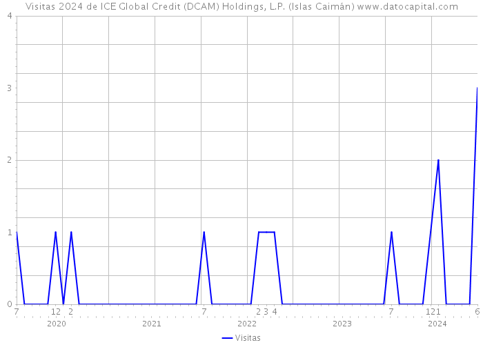 Visitas 2024 de ICE Global Credit (DCAM) Holdings, L.P. (Islas Caimán) 