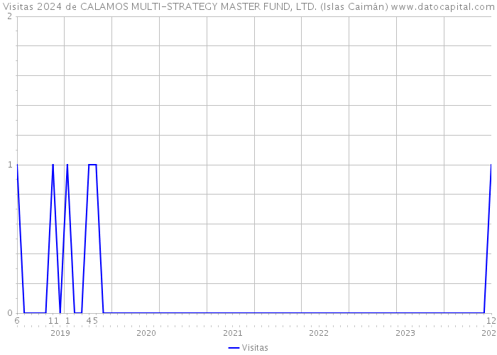 Visitas 2024 de CALAMOS MULTI-STRATEGY MASTER FUND, LTD. (Islas Caimán) 