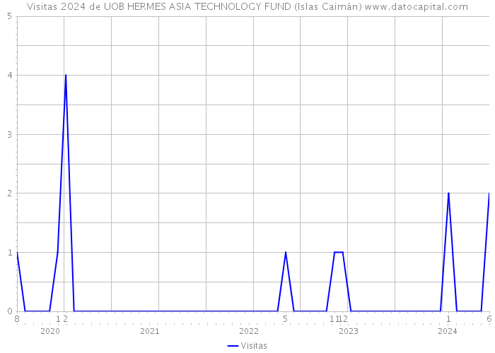 Visitas 2024 de UOB HERMES ASIA TECHNOLOGY FUND (Islas Caimán) 
