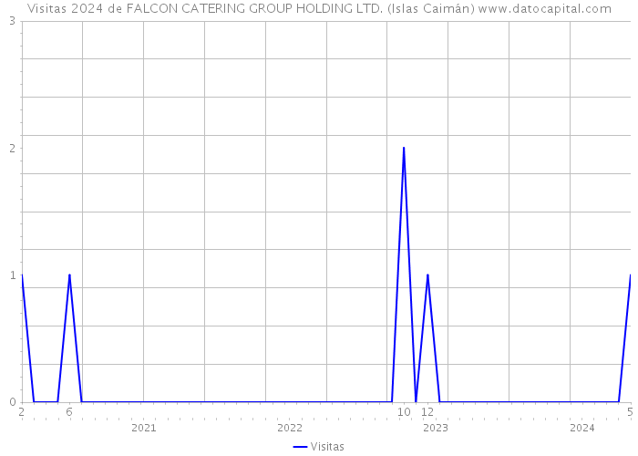 Visitas 2024 de FALCON CATERING GROUP HOLDING LTD. (Islas Caimán) 